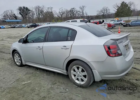 2012 Nissan Sentra 2.0 from USA, damaged, VIN 3N1AB6AP4CL766062